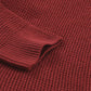 *App Exclusive* Crisscross Open Back Waffleknit Sweater