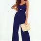 *APP EXCLUSIVE* Smocked Spaghetti Strap Wide Leg Jumpsuit