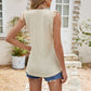 *APP EXCLUSIVE* Button Eyelet Tied Tank