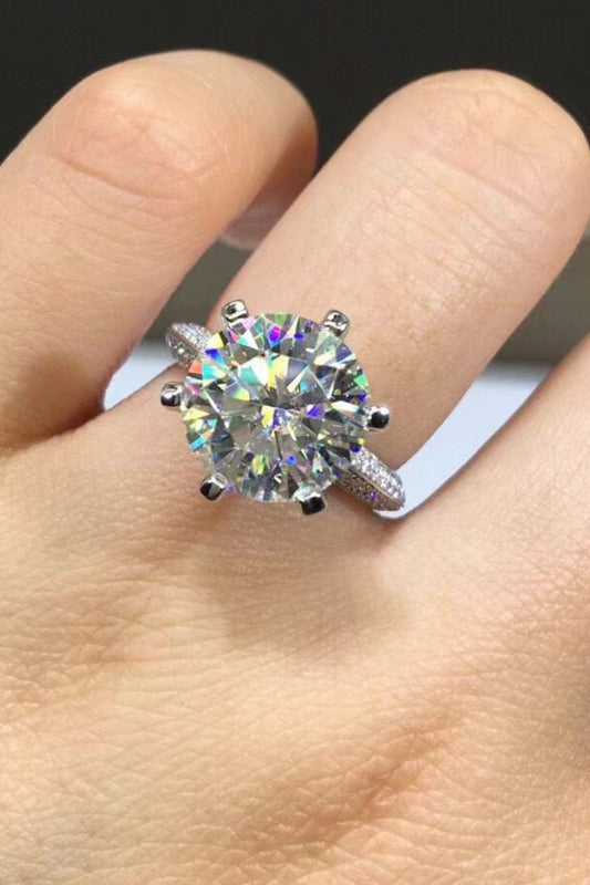 *APP EXCLUSIVE* 5 Carat  Moissanite 6-Prong Ring