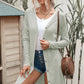 * APP EXCLUSIVE* Button Down Long Sleeve Longline Cardigan