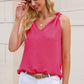*APP EXCLUSIVE* Knotted Vneck Tank