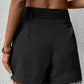 *APP EXCLUSIVE* Tie Belt Lace Trim Shorts