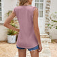 *APP EXCLUSIVE* Button Eyelet Tied Tank