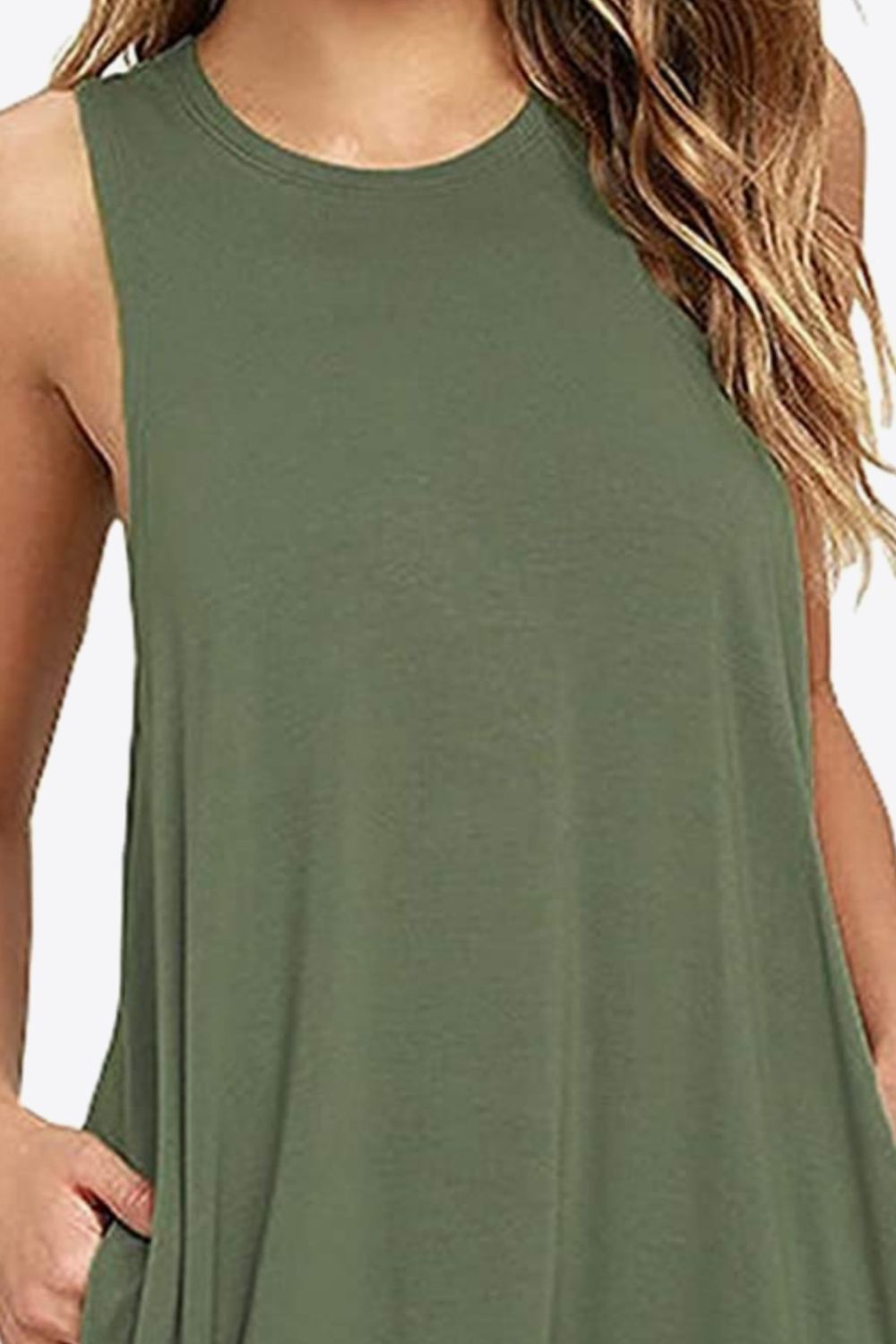*APP EXCLUSIVE* Sleeveless Dress with Pockets