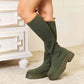 *APP EXCLUSIVE* Knee High Platform Sock Boots