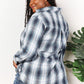 *APP EXCLUSIVE* Plaid Dropped Shoulder Flannel