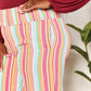 *APP EXCLUSIVE* Striped Smocked Waist Pants with Pockets
