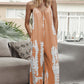 *App Exclusive* Tiedye Spaghetti Strap Jumpsuit with Pockets