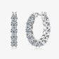 *APP EXCLUSIVE*  7.2 Carat Moissanite 925 Sterling Silver Earrings