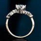 *APP EXCLUSIVE* 1 Carat Moissanite Heart 925 Sterling Silver Ring