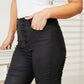*APP EXCLUSIVE* Kancan Black Coated Ankle Skinny Jeans