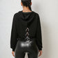 *APP EXCLUSIVE* Lace-Up Long Sleeve Hoodie