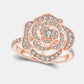 *APP EXCLUSIVE* 3.4 Carat Moissanite Flower Shape Ring