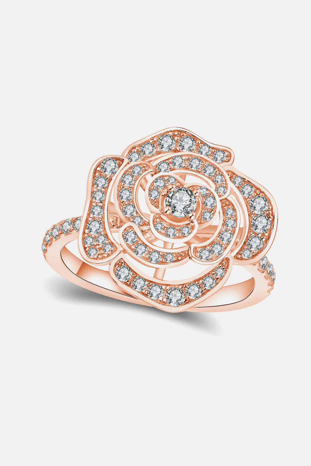 *APP EXCLUSIVE* 3.4 Carat Moissanite Flower Shape Ring