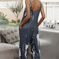 *App Exclusive* Tiedye Spaghetti Strap Jumpsuit with Pockets