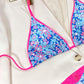*APP EXCLUSIVE* Floral Triangle Top Bikini