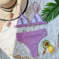 *APP EXCLUSIVE* Spaghetti Strap Ribbed Bikini