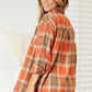 *APP EXCLUSIVE* Plaid Dropped Shoulder Flannel