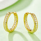 *APP EXCLUSIVE* Moissanite 925 Sterling Silver Huggie Earrings