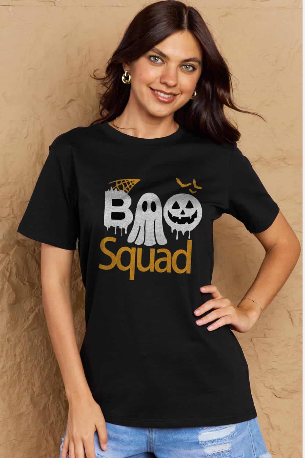 *APP EXCLUSIVE* BOO SQUAD Graphic Cotton T-Shirt