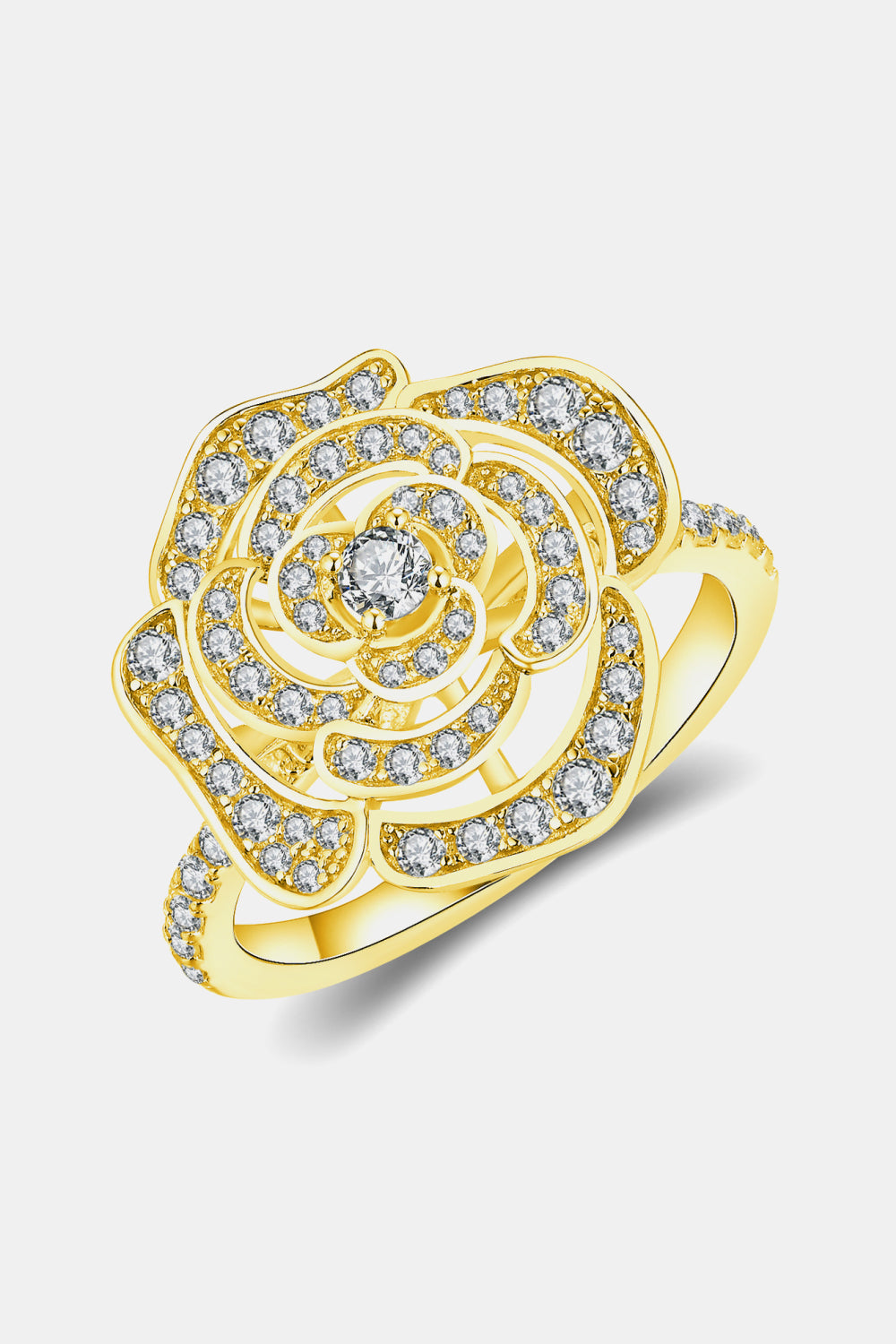 *APP EXCLUSIVE* 3.4 Carat Moissanite Flower Shape Ring