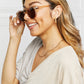 *APP EXCLUSIVE* Round Full Rim Polycarbonate Frame Sunglasses