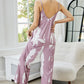 *App Exclusive* Tiedye Spaghetti Strap Jumpsuit with Pockets