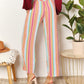 *APP EXCLUSIVE* Striped Smocked Waist Pants with Pockets