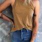 *App Exclusive* Curved Hem Grecian Tank Top