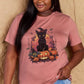 *APP EXCLUSIVE*Black Cat Halloween Graphic Tee