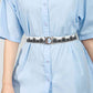 *APP EXCLUSIVE*  Toggle Clasp Elastic Belt