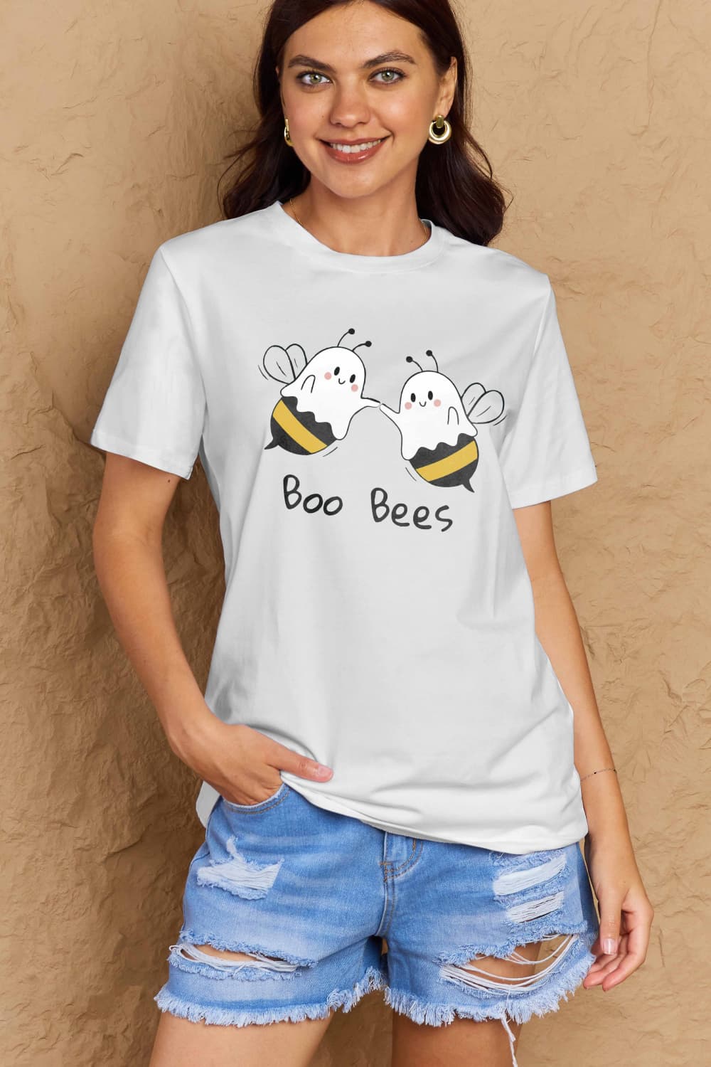 *APP EXCLUSIVE* BOO BEES Graphic Cotton T-Shirt