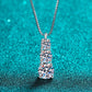 *APP EXCLUSIVE* Moissanite Triple-Pendant Necklace