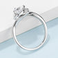 *APP EXCLUSIVE* 1 Carat Moissanite 925 Sterling Silver Heart Ring