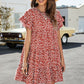 *APP EXCLUSIVE* Leopard Babydoll Tiered Dress