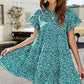 *APP EXCLUSIVE* Leopard Babydoll Tiered Dress