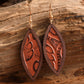 *APP EXCLUSIVE* Turquoise Wooden Dangle Earrings