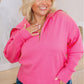 *APP EXCLUSIVE* Collared Neck Zip-Up Long Sleeve Sweater