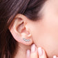 *APP EXCLUSIVE* All You Need Moissanite Platinum-Plated Earrings