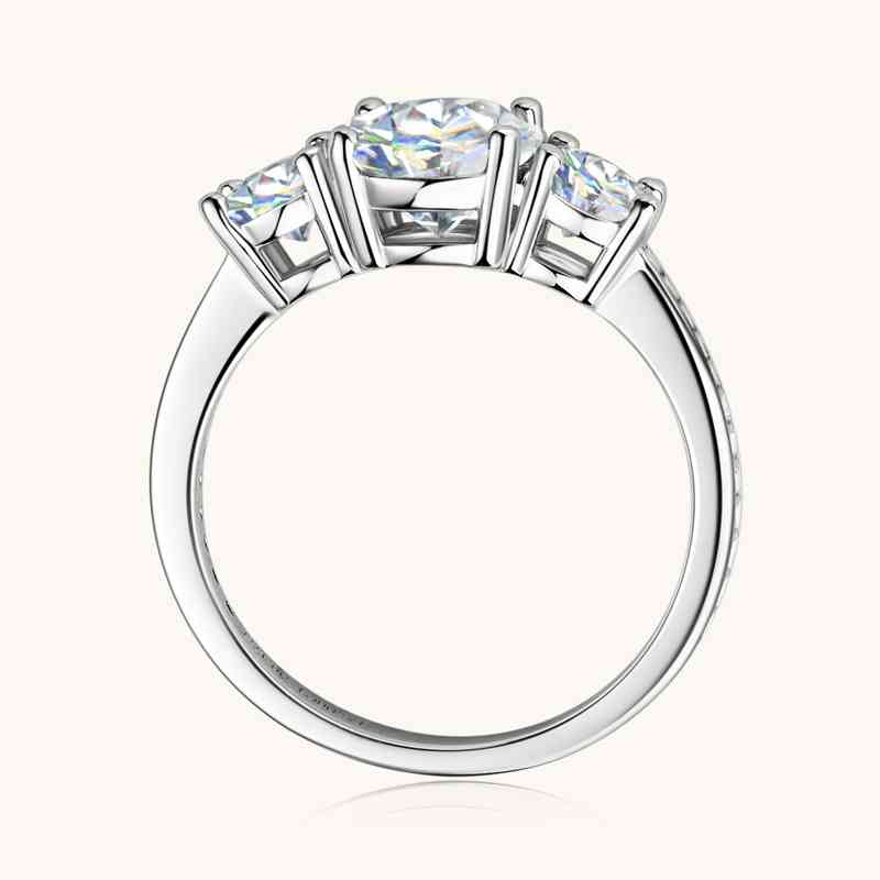 *APP EXCLUSIVE*  3 Carat Moissanite 925 Sterling Silver Ring