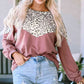 *APP EXCLUSIVE* Leopard Colorblock T-Shirt