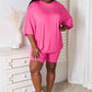 *APP EXCLUSIVE*x Soft Rayon Three-Quarter Sleeve Top and Shorts Set