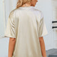 * APP EXCLUSIVE* Round Neck Dropped Shoulder Top
