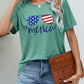 *APP EXCLUSIVE* US Flag Glasses Graphic Tee