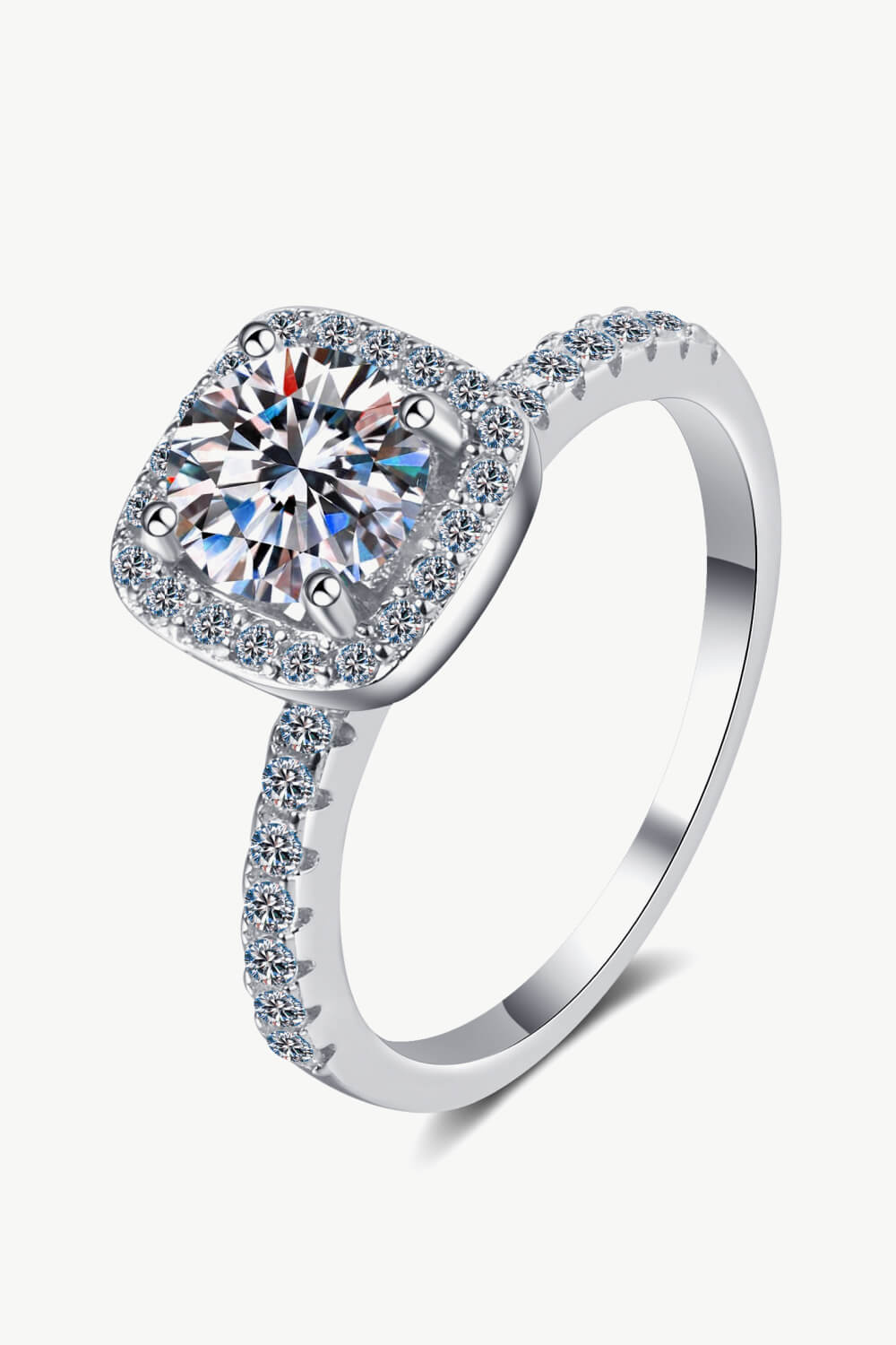 *APP EXCLUSIVE* Square Moissanite Ring