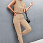 *APP EXCLUSIVE* Sleeveless Top and Joggers Set