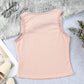 *App Exclusive* Waffle-Knit Scoop Neck Tank Top