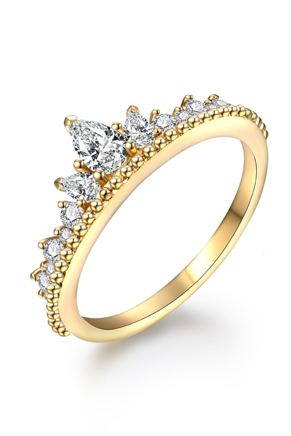 *APP EXCLUSIVE* Crown Shape Moissanite Ring