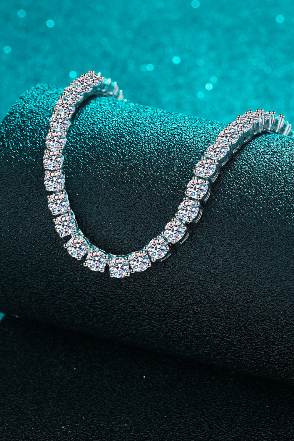 *APP EXCLUSIVE* Moissanite Rhodium-Plated Necklace